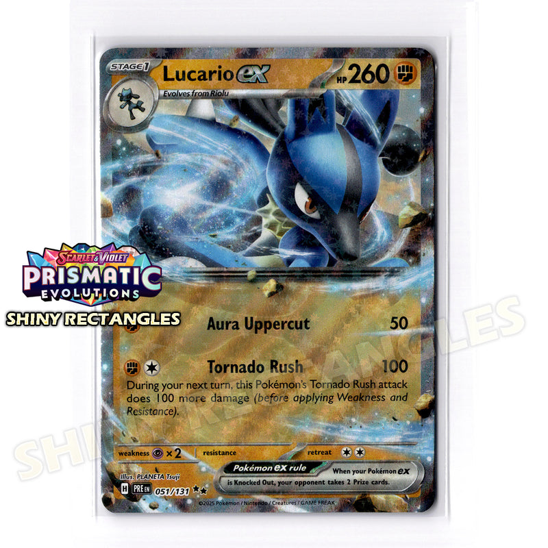 051/131 - Lucario EX - Holofoil