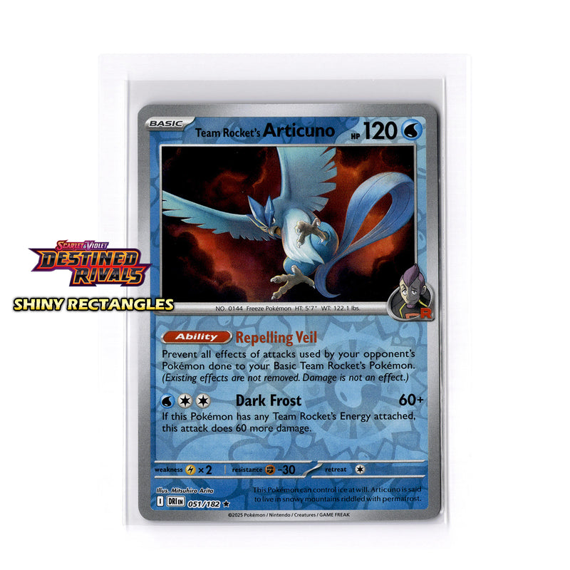 051/182 - Team Rocket's Articuno - Reverse Holo