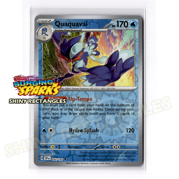 052/191 - Quaquaval - Reverse Holo