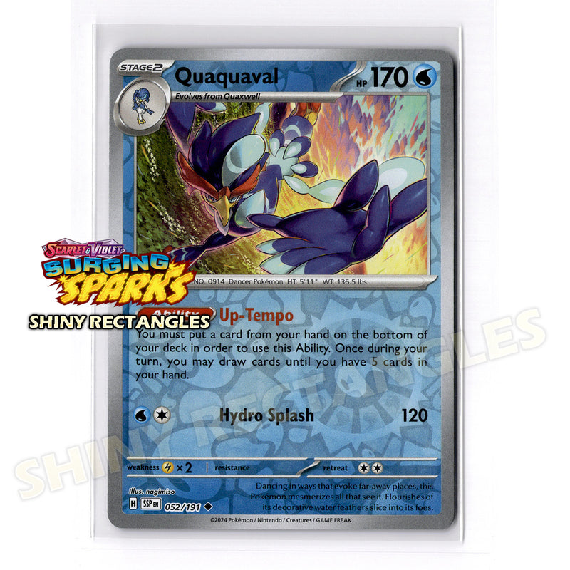 052/191 - Quaquaval - Reverse Holo