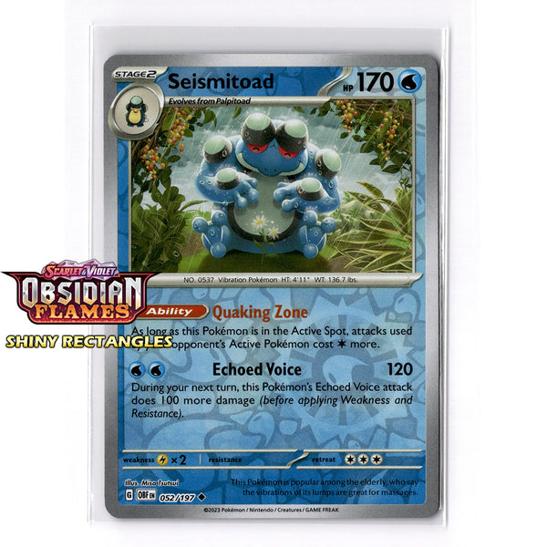 052/197 - Seismitoad - Reverse Holo
