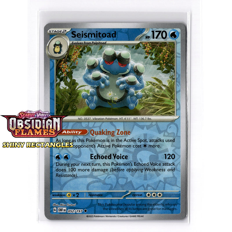 052/197 - Seismitoad - Reverse Holo