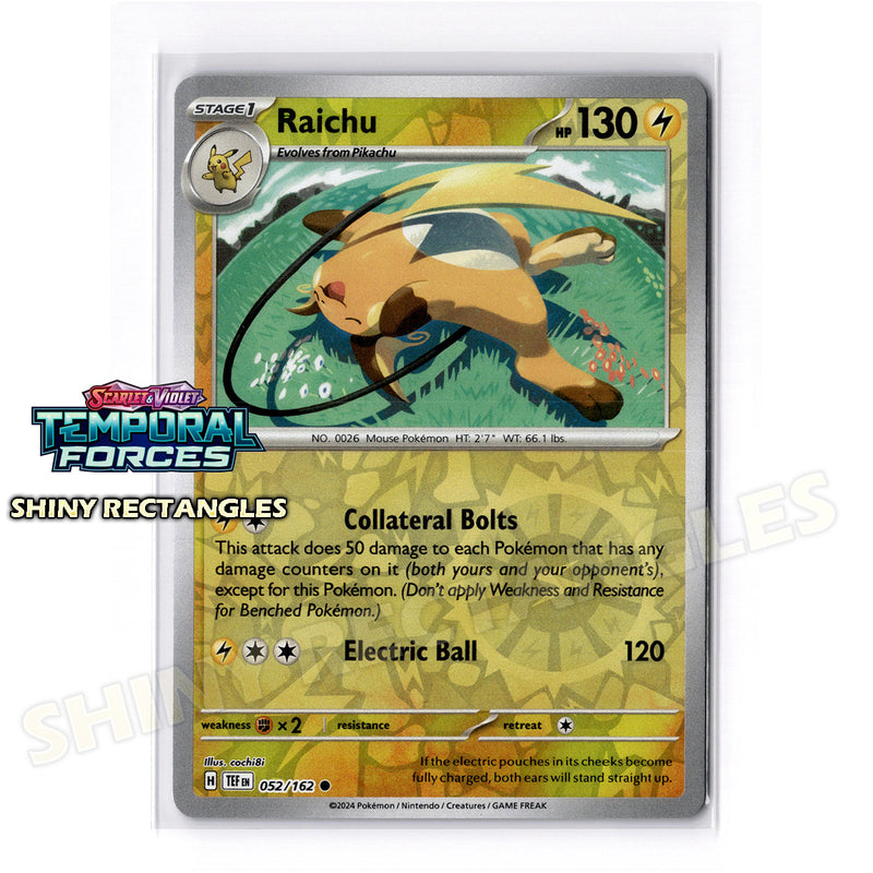 052/162 - Raichu - Reverse Holo