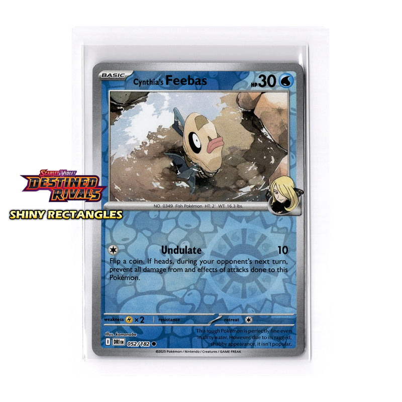052/182 - Cynthia's Feebas - Reverse Holo