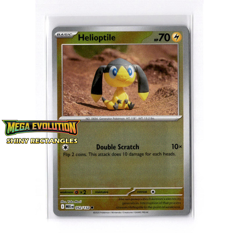 052/132 - Helioptile - Reverse Holo