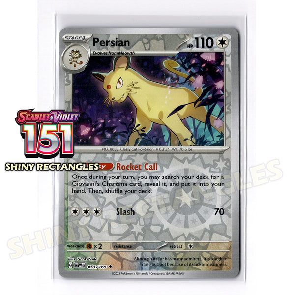 053/165 - Persian - Reverse Holo