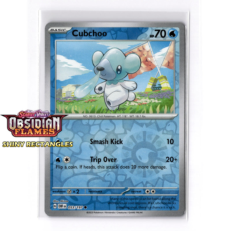 053/197 - Cubchoo - Reverse Holo