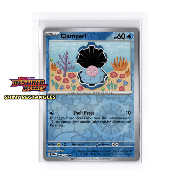 054/182 - Clamperl - Reverse Holo
