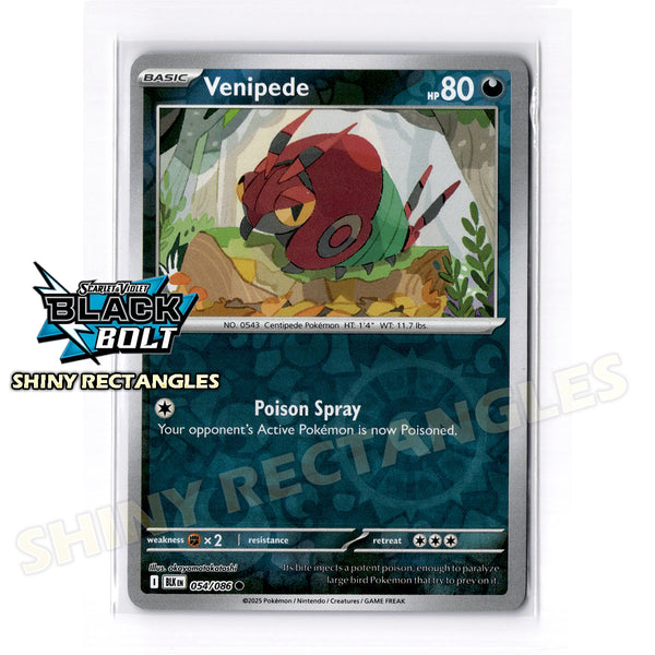 054/086 - Venipede - Reverse Holo
