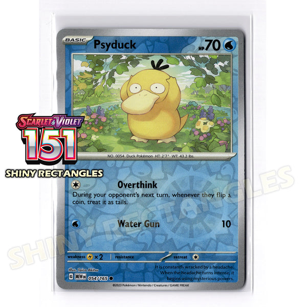 054/165 - Psyduck - Reverse Holo