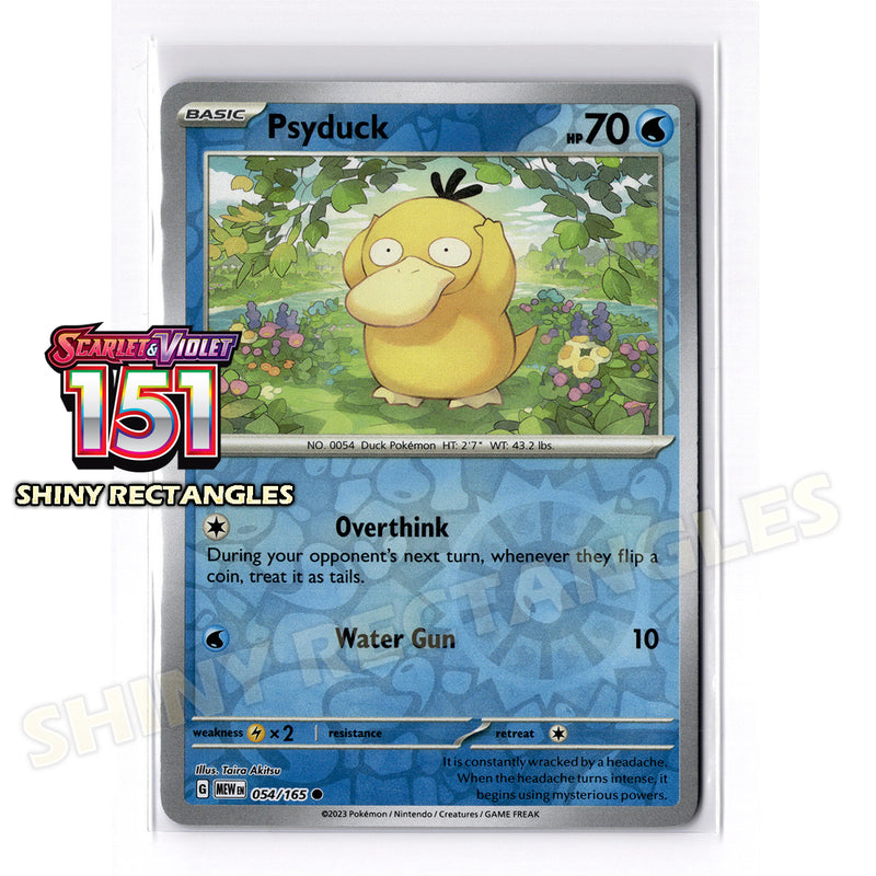 054/165 - Psyduck - Reverse Holo