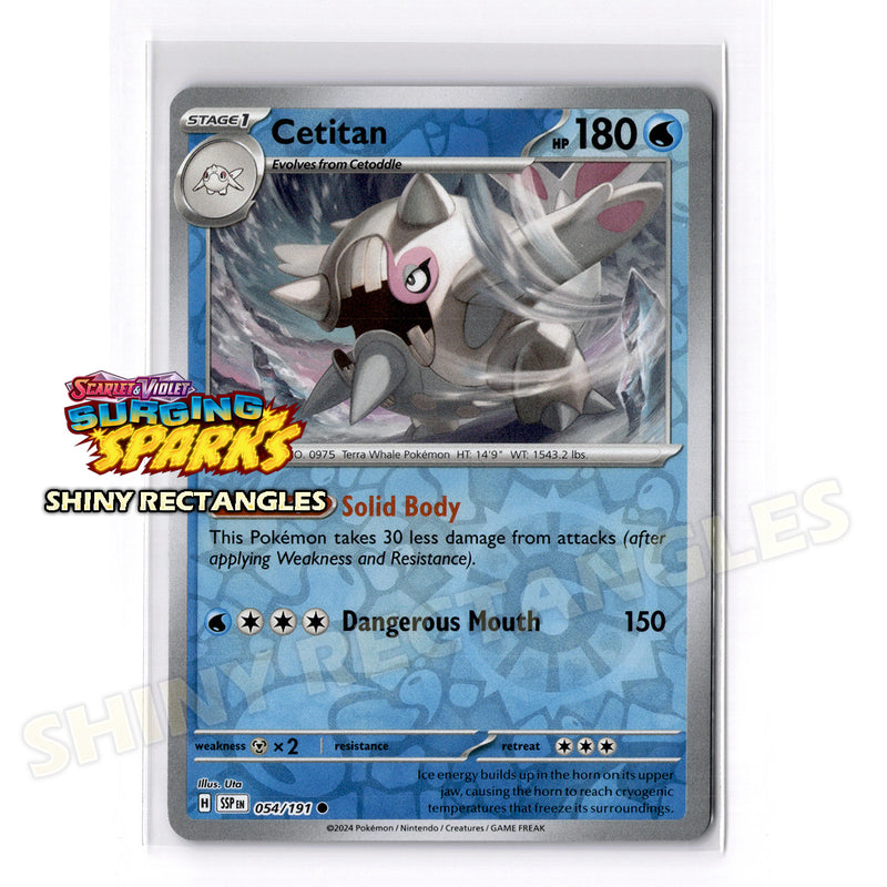 054/191 - Cetitan - Reverse Holo