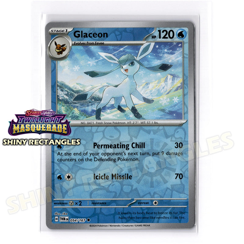 054/167 - Glaceon - Reverse Holo