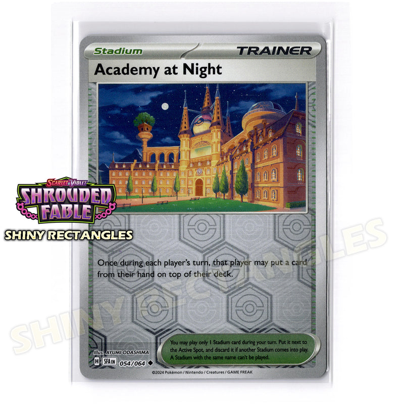 054/064 - Academy at Night - Reverse Holo