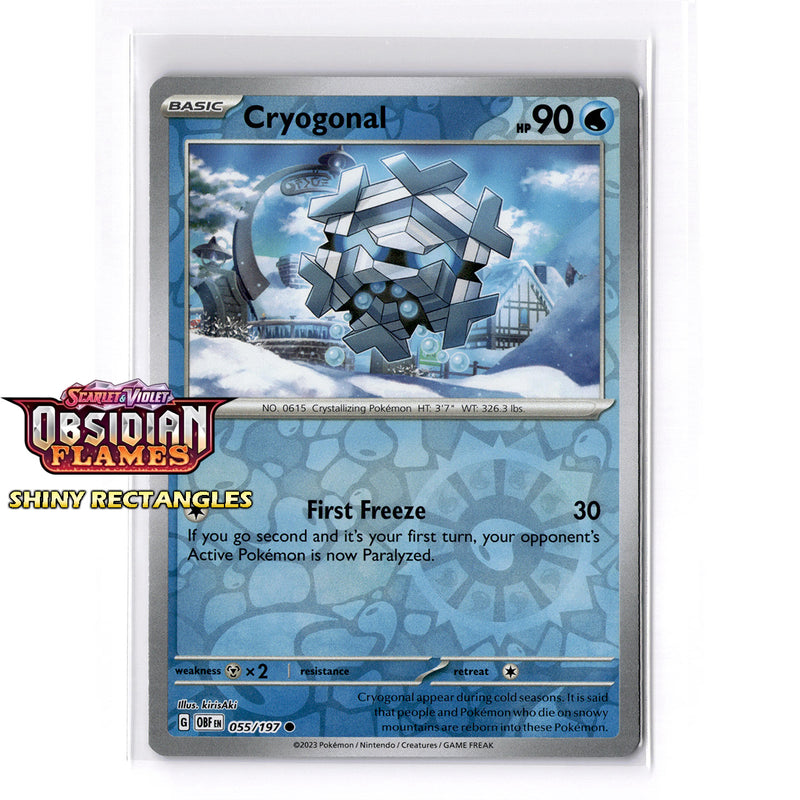 055/197 - Cryogonal - Reverse Holo
