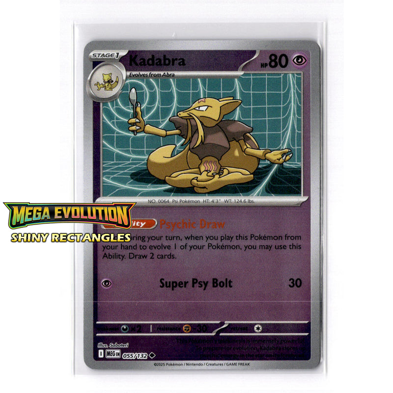 055/132 - Kadabra - Reverse Holo