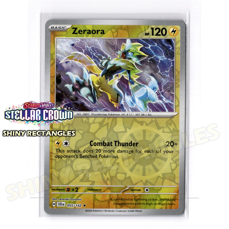 055/142 - Zeraora - Reverse Holo