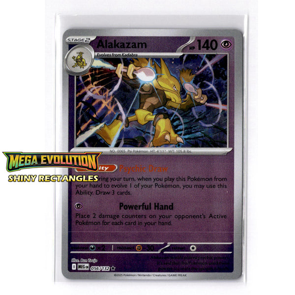 056/132 - Alakazam - Reverse Holo