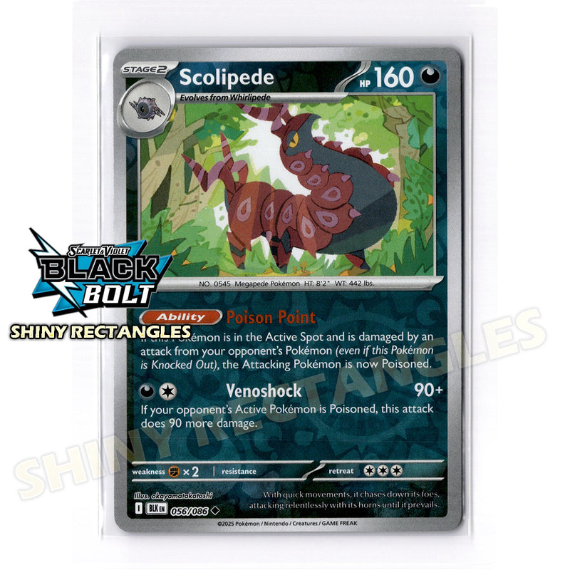 056/086 - Scolipede - Reverse Holo