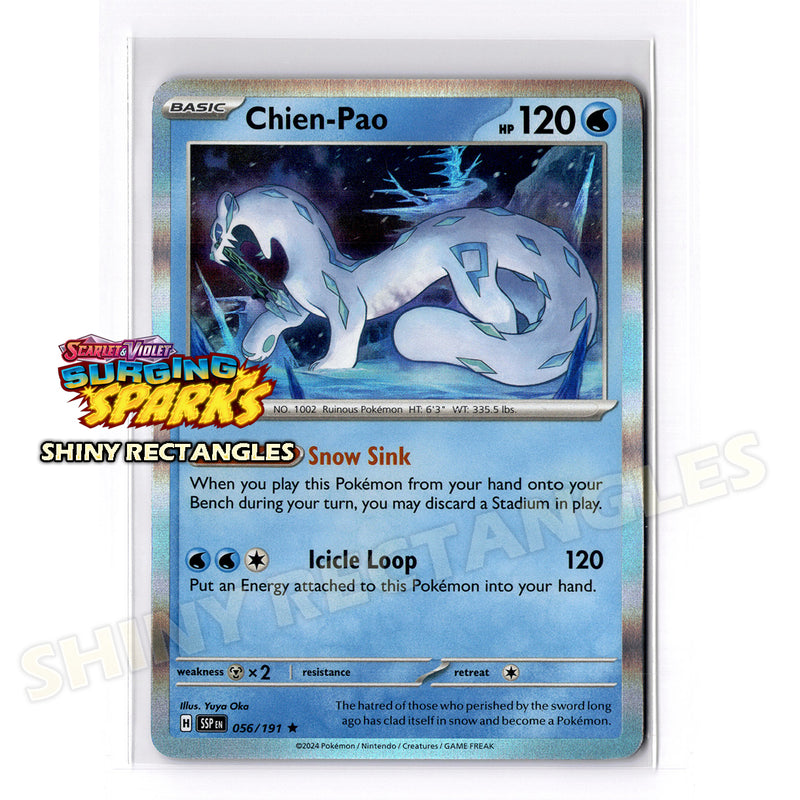 056/191 - Chien-Pao - Holofoil