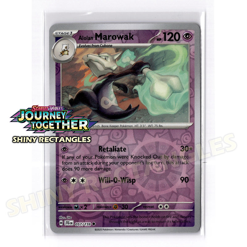 057/159 - Alolan Marowak - Reverse Holo