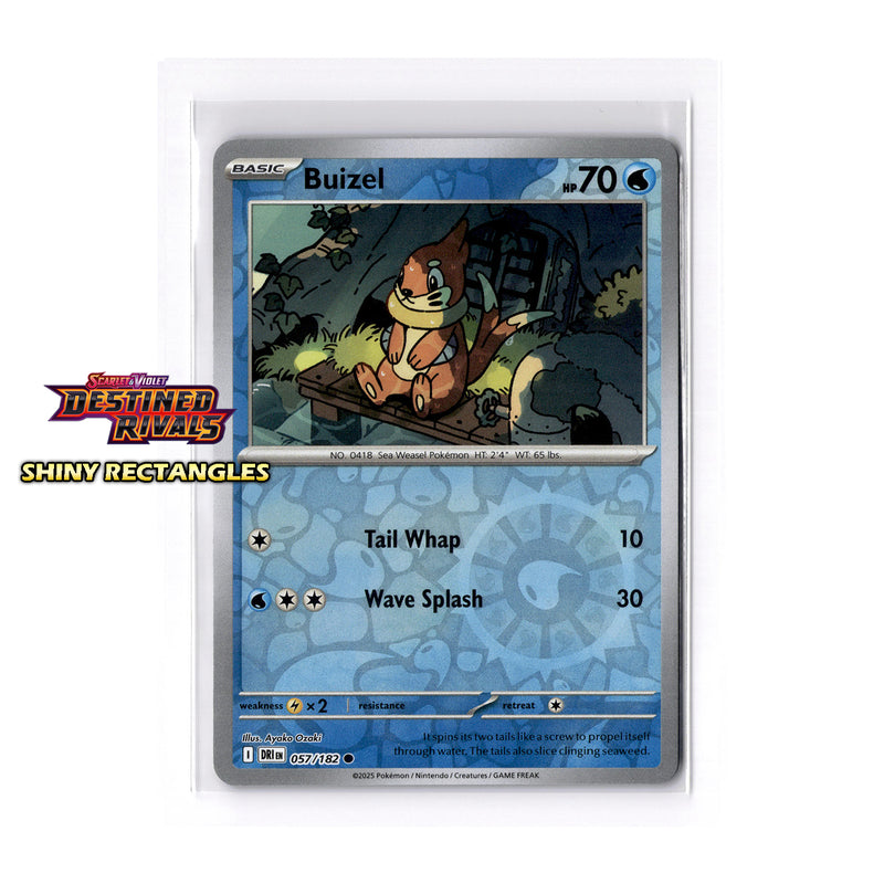 057/182 - Buizel - Reverse Holo