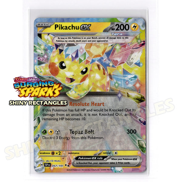 057/191 - Pikachu EX - Holofoil