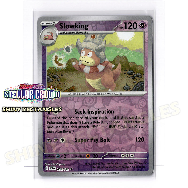 058/142 - Slowking - Reverse Holo