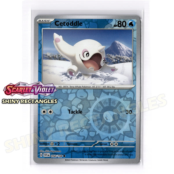 058/198 - Cetoddle - Reverse Holo