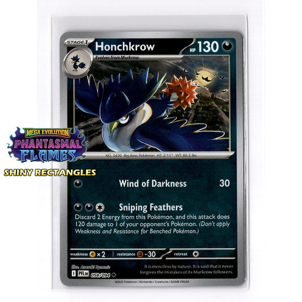 058/094 - Honchkrow - Reverse Holo