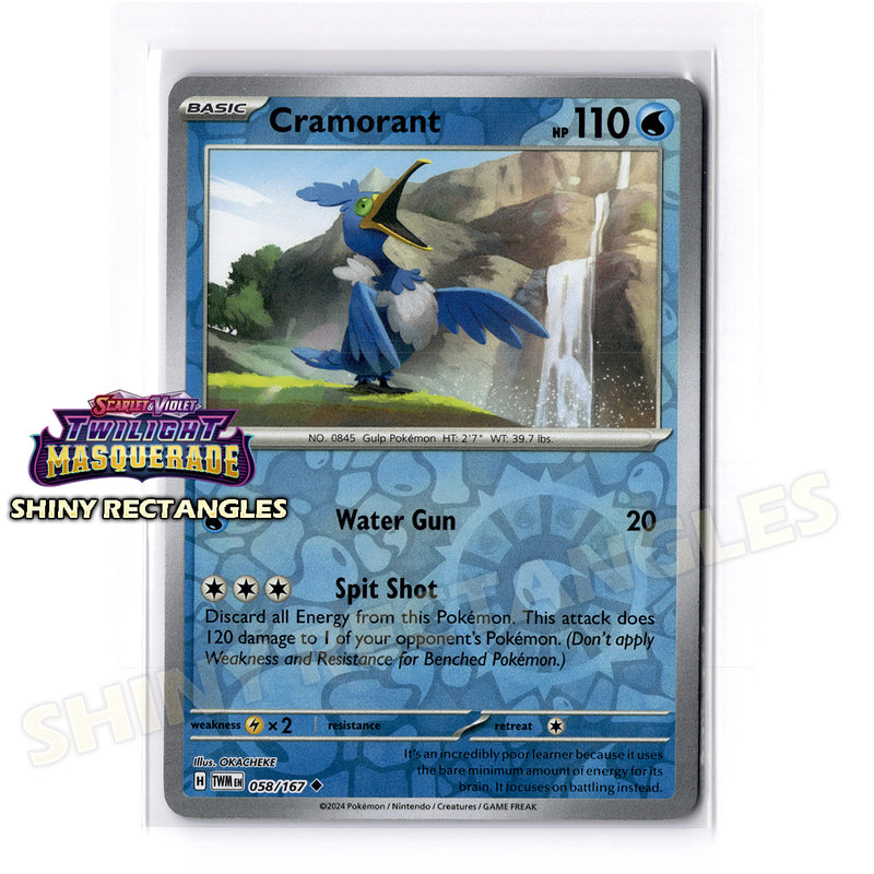 058/167 - Cramorant - Reverse Holo