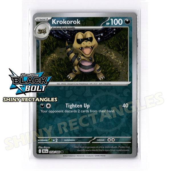 058/086 - Krokorok - Reverse Holo