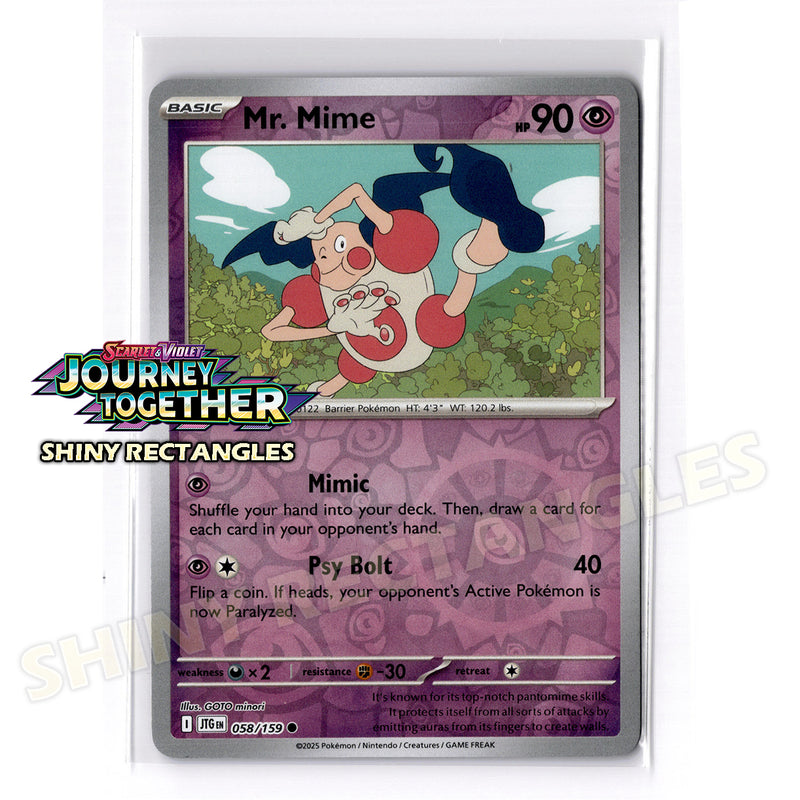 058/159 - Mr. Mime - Reverse Holo