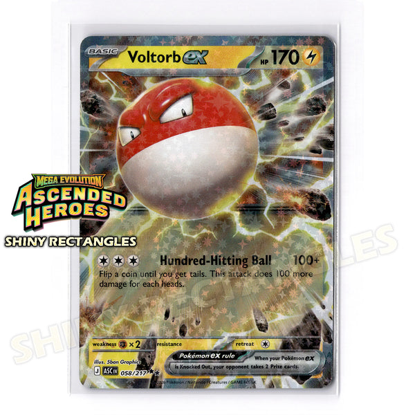 058/217 - Voltorb EX - Holofoil