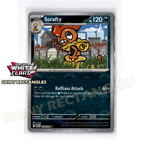 058/086 - Scrafty - Poke Ball