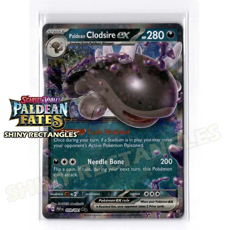 059/091 - Paldean Clodsire EX - Holofoil