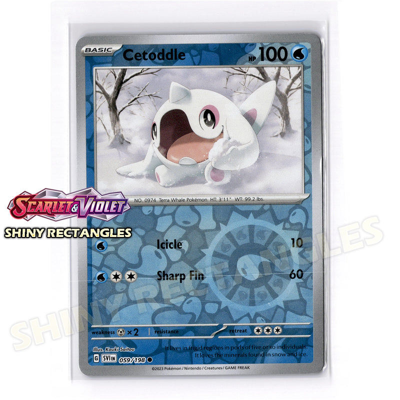 059/198 - Cetoddle - Reverse Holo
