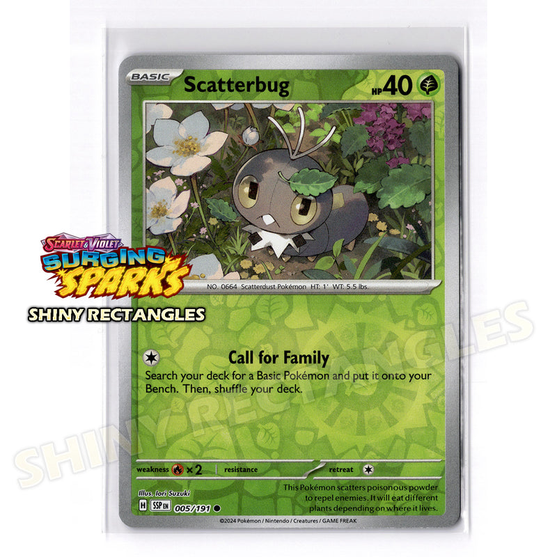 005/191 - Scatterbug - Reverse Holo