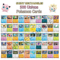 500 Pokemon Card Lot + 50 Holo, Rares, Reverse Foils EX V - Gift Box Collection
