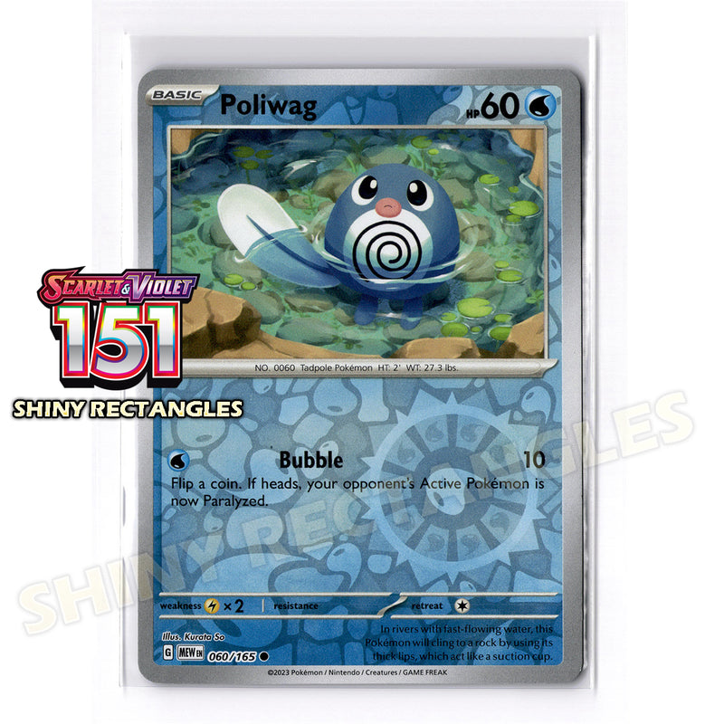 060/165 - Poliwag - Reverse Holo