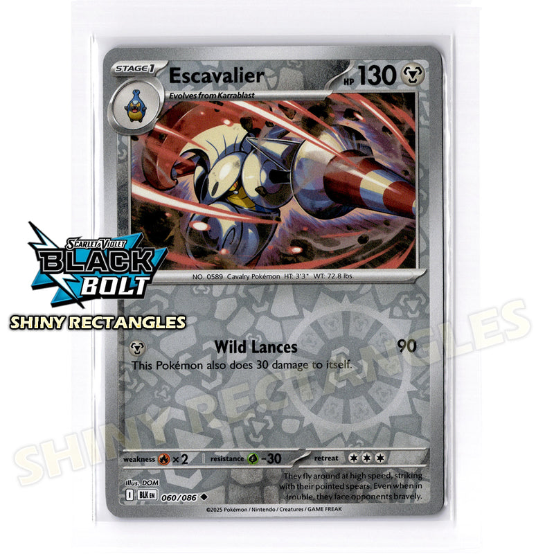 060/086 - Escavalier - Reverse Holo