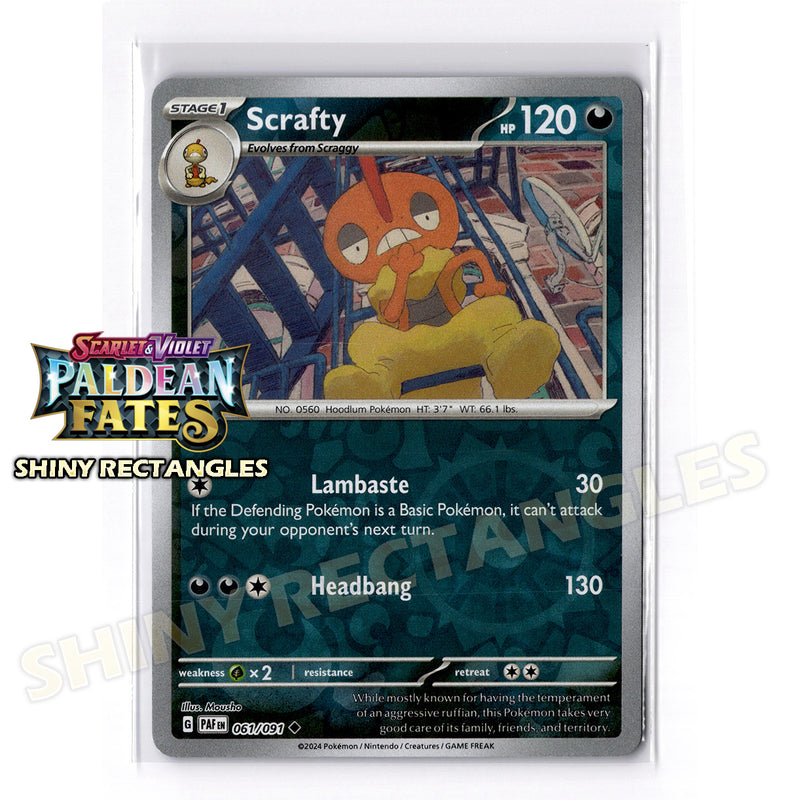 061/091 - Scrafty - Reverse Holo