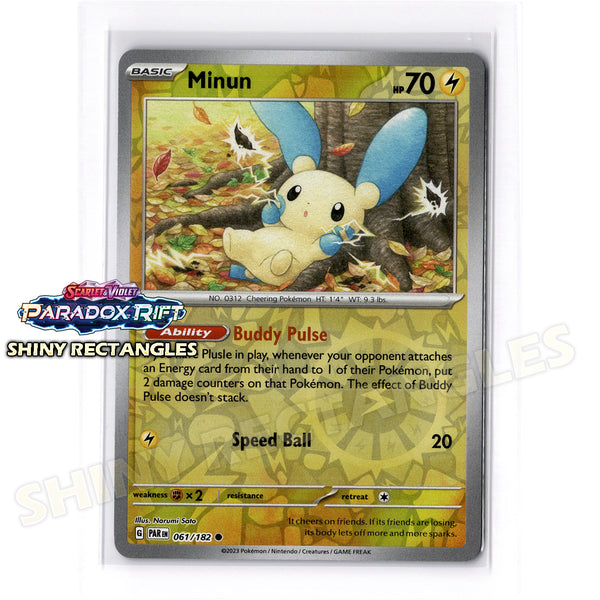 061/182 - Minun - Reverse Holo