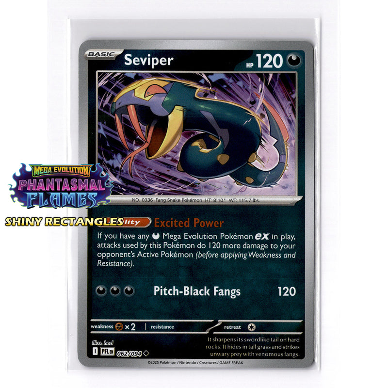 062/094 - Seviper - Reverse Holo