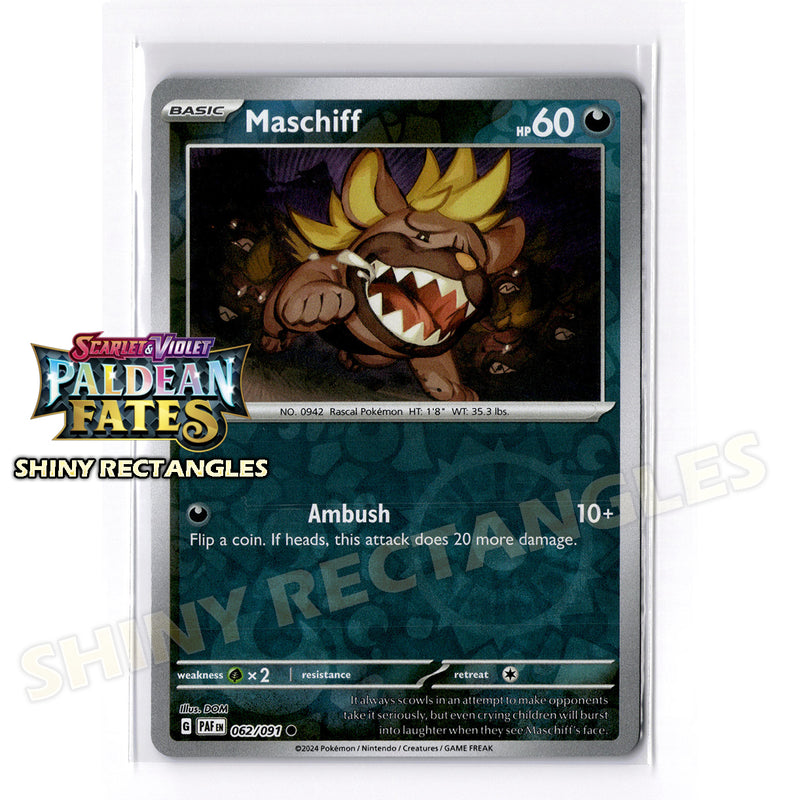 062/091 - Maschiff - Reverse Holo