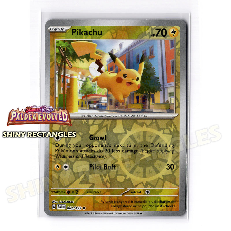 062/193 - Pikachu - Reverse Holo