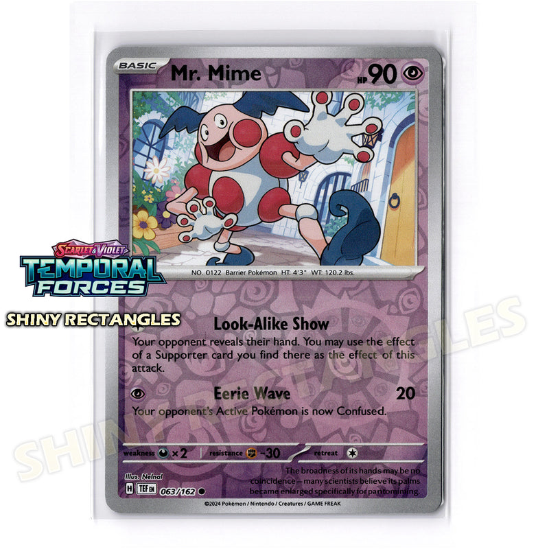 063/162 - Mr Mime - Reverse Holo