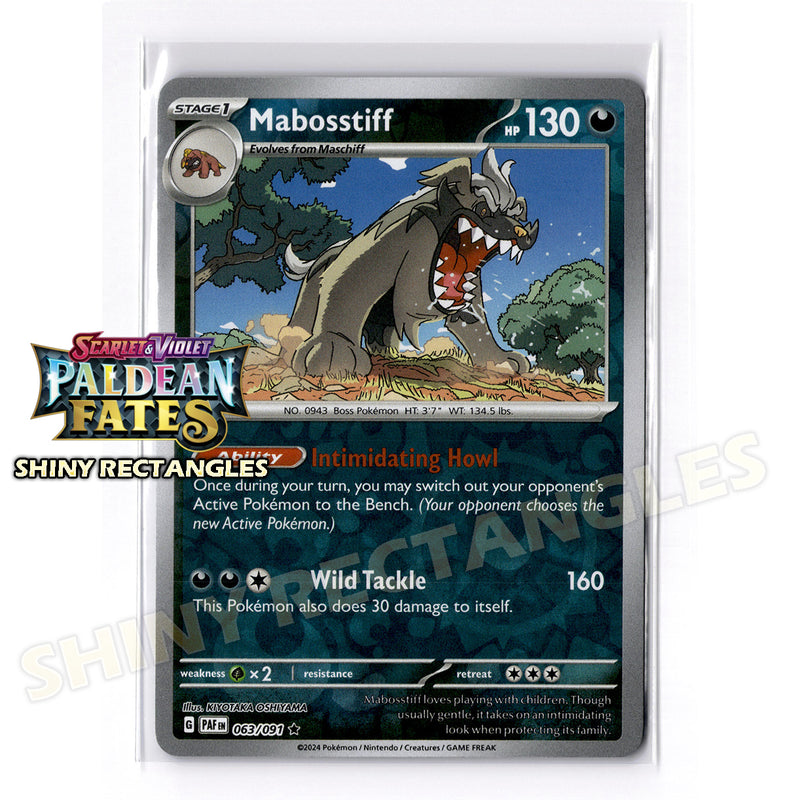 063/091 - Mabosstiff - Reverse Holo