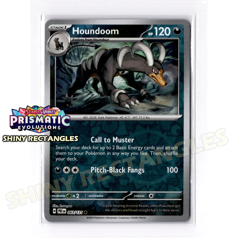 063/131 - Houndoom - Reverse Holo