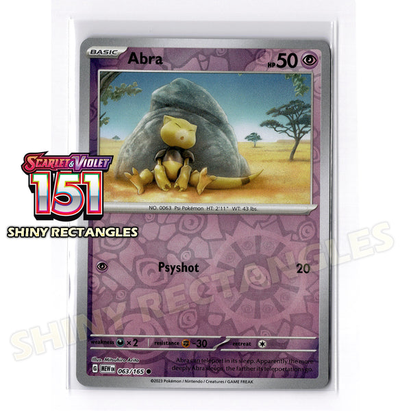 063/165 - Abra - Reverse Holo